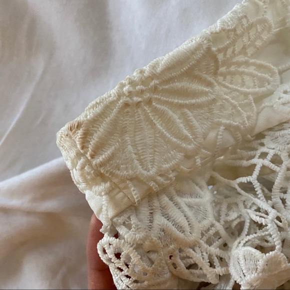 Keepsake White Floral Lace Maxi Dress Size Small - Picture 9 of 13